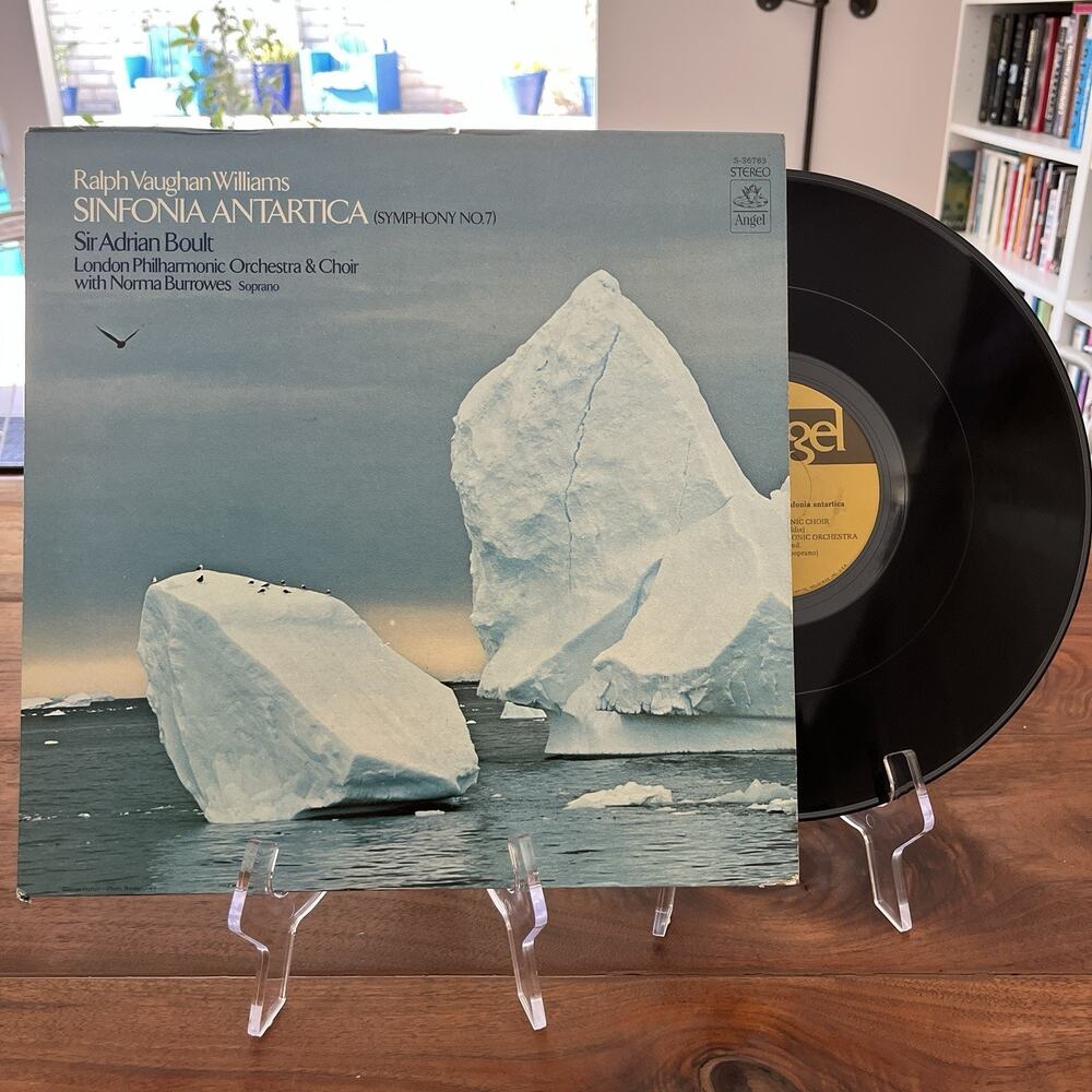 Ralph Vaughan Williams Sinfonia Antarctica Symphony No. 7 LP 1971 Angel S-136763